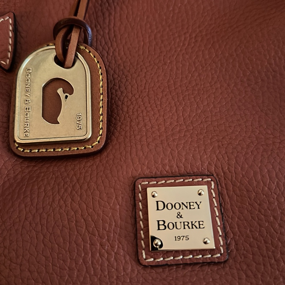 NEW - Dooney & Bourke Leather Mini Satchel - Picture 3 of 15